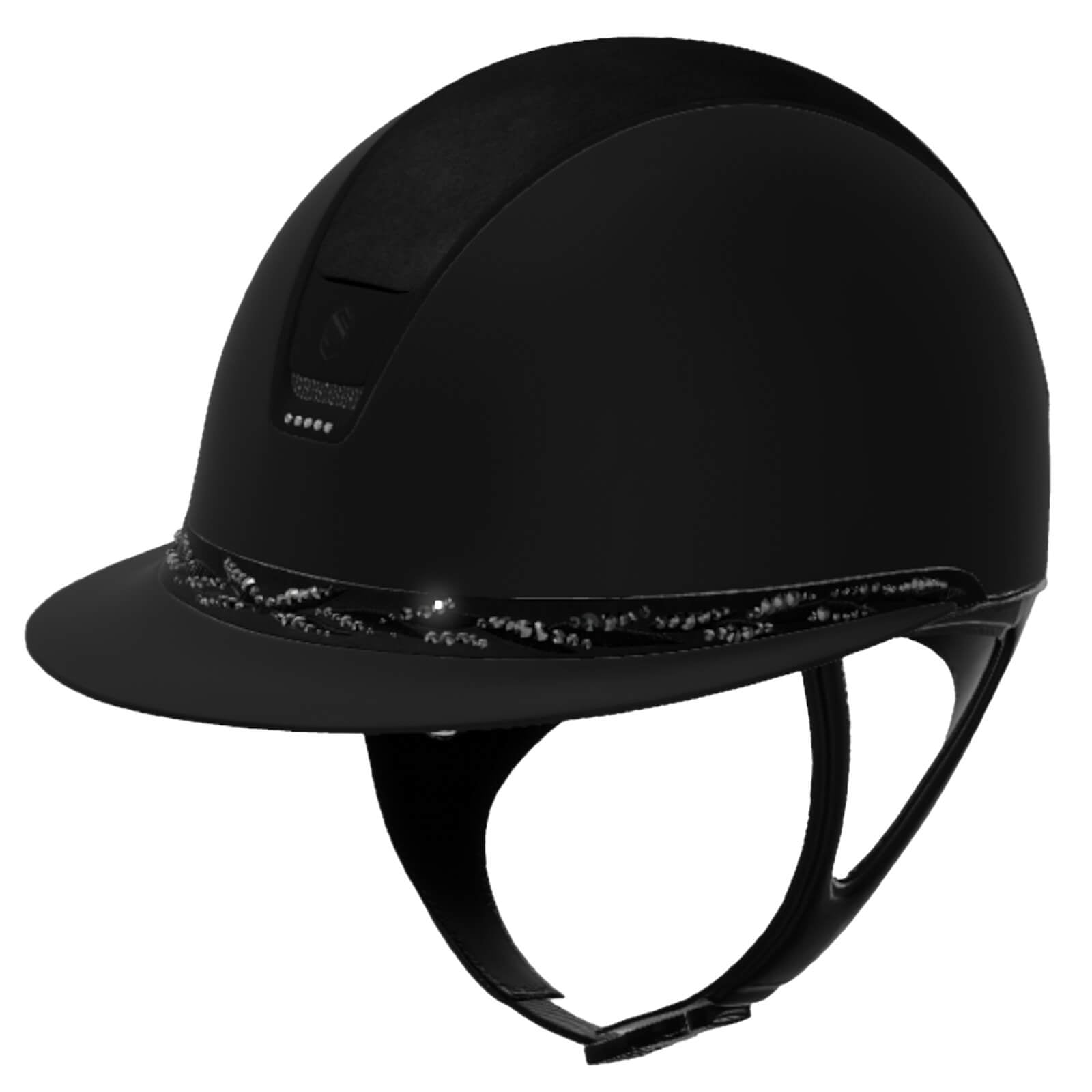Reithelm Miss Shield 2.0 Black SM Top Alcantara Frontal Band Flower Swaro Trim 5 Swaro Blason Matt B