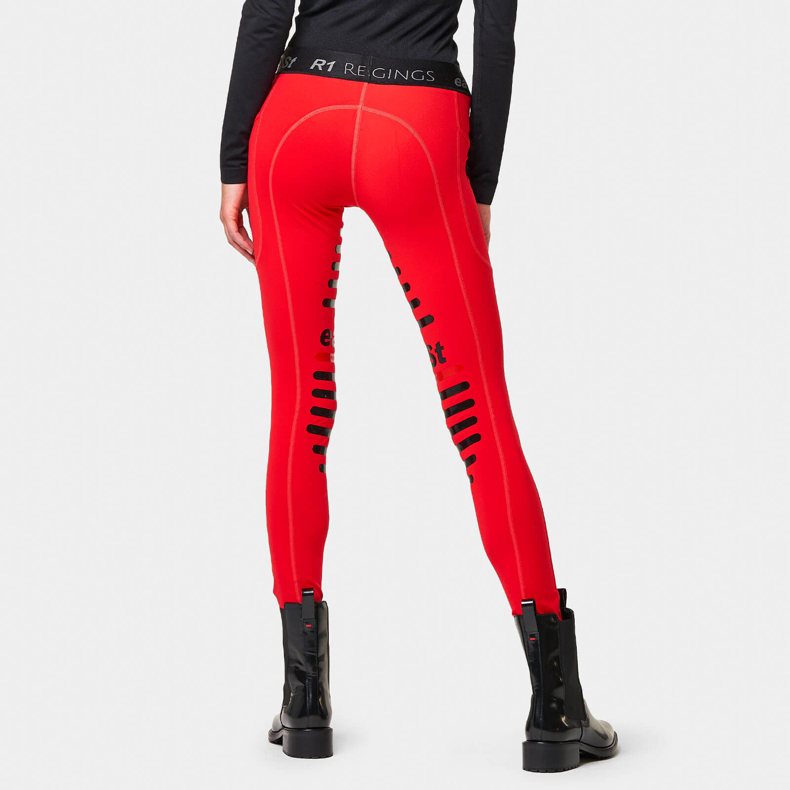 Reitleggings Damen Reggings R1 Damenreitleggings