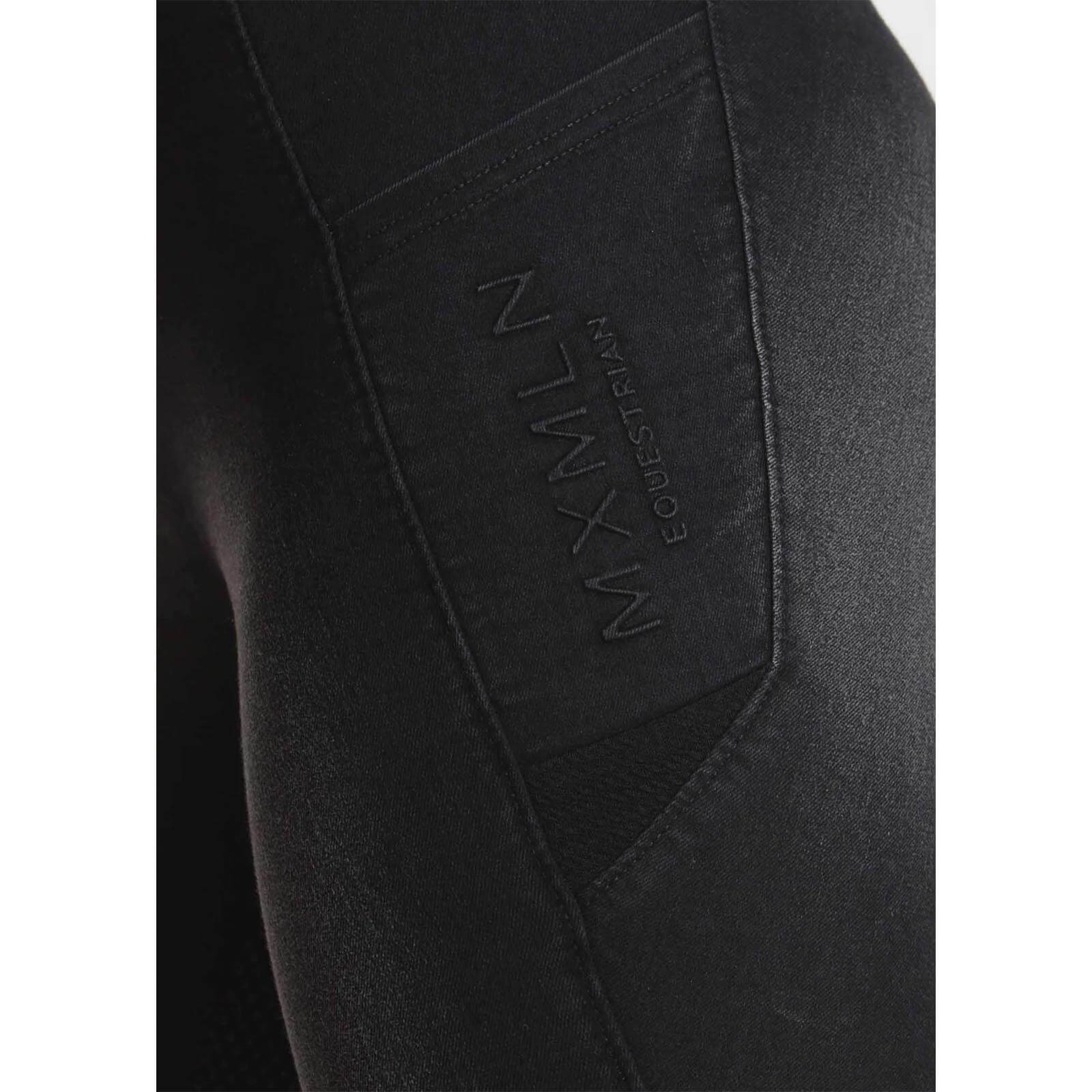 Reitleggings Damen Full-Grip Denim Riding Leggings