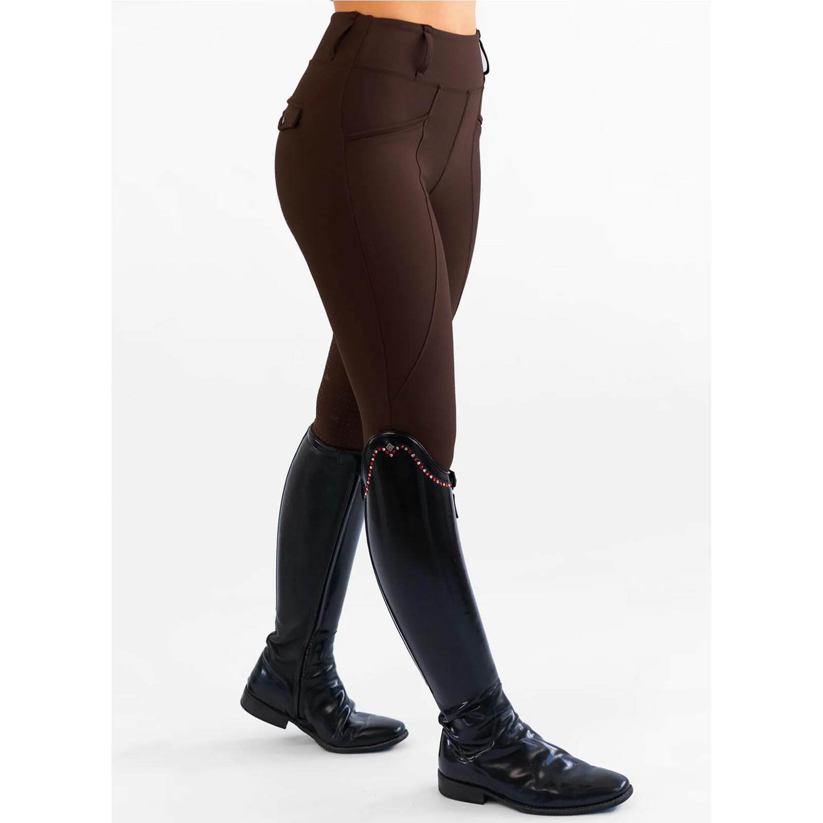 Reitleggings Damen Knee-Grip Pro Riding Leggings