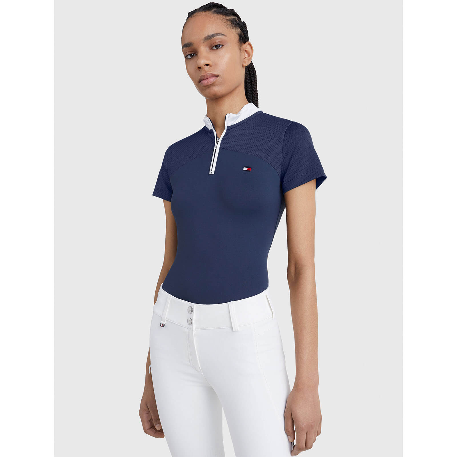 Turniershirt Damen Fresh Air' Performance FS 2023 Kurzarm mit Reißverschluss