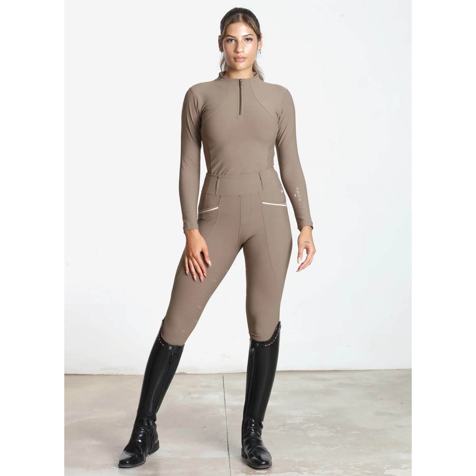 Reitleggings Damen Knee-Grip Pro Riding Leggings