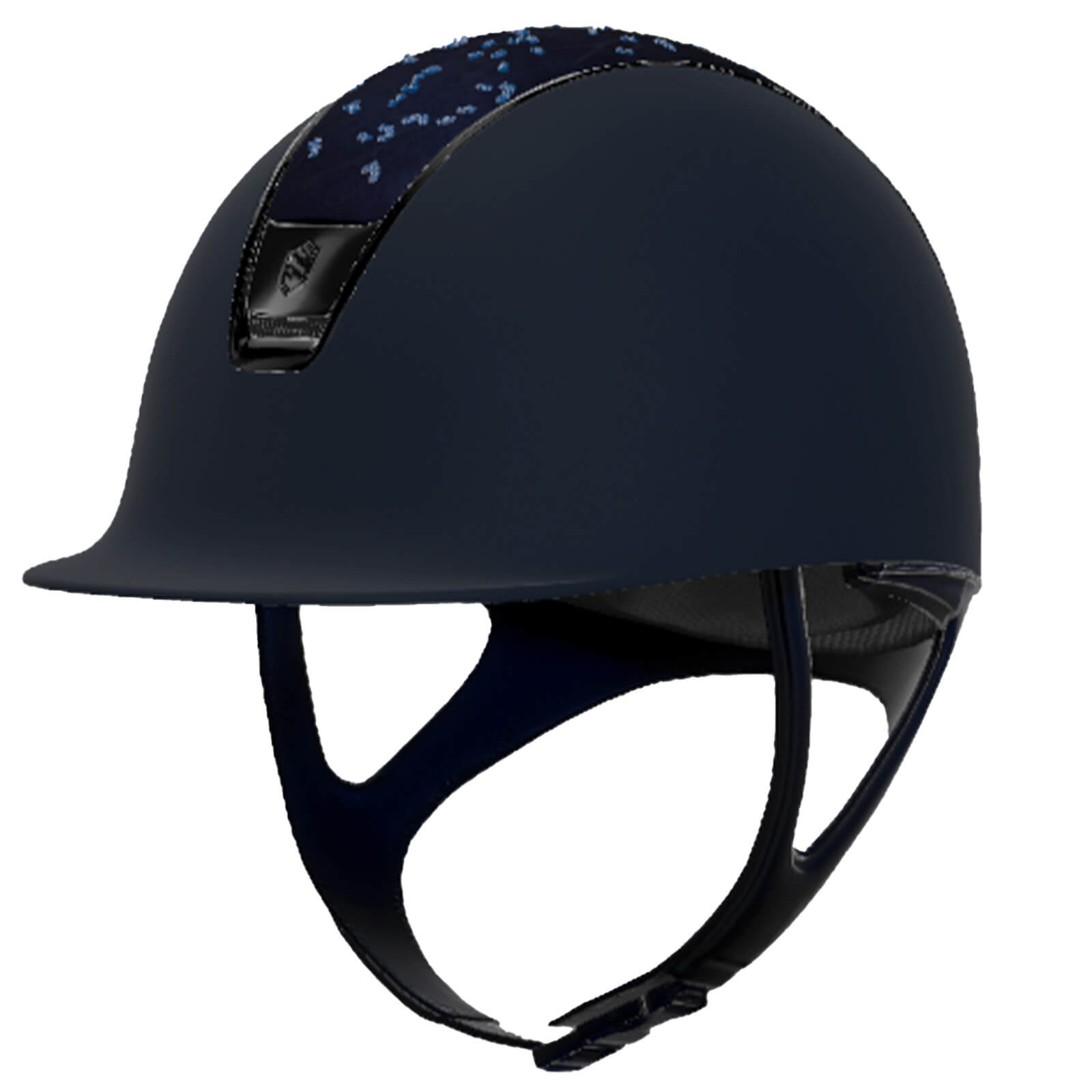Reithelm 2.0 Blue Shadowmatt Top Crystal Leaf Trim Chrome Blason Chrome