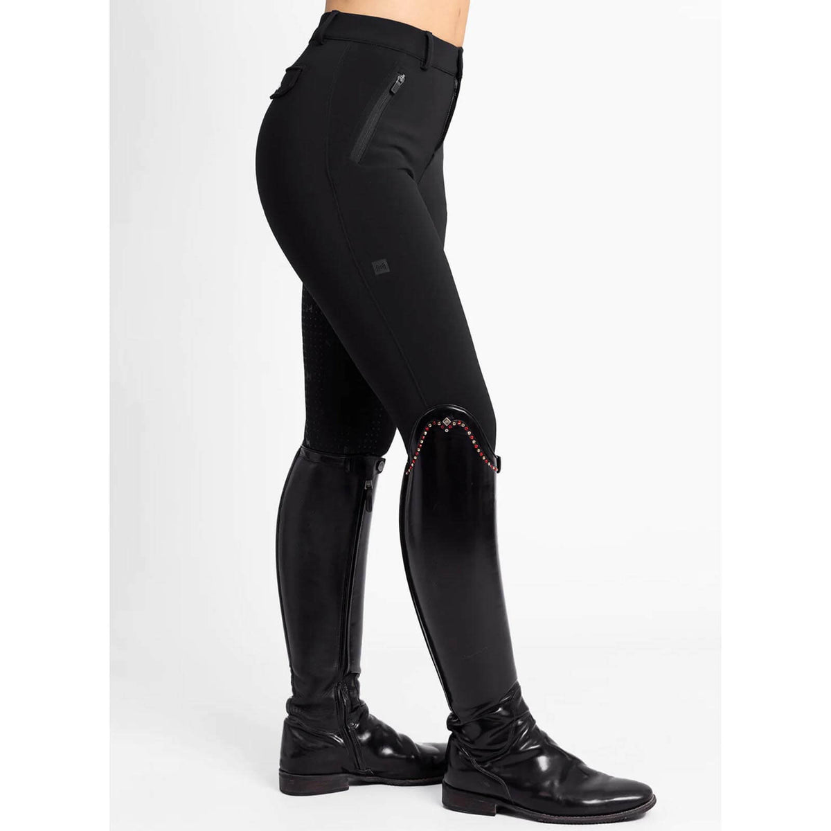 Reithose Damen Full-Grip Geo Damenreithose Vollbesatzreithose