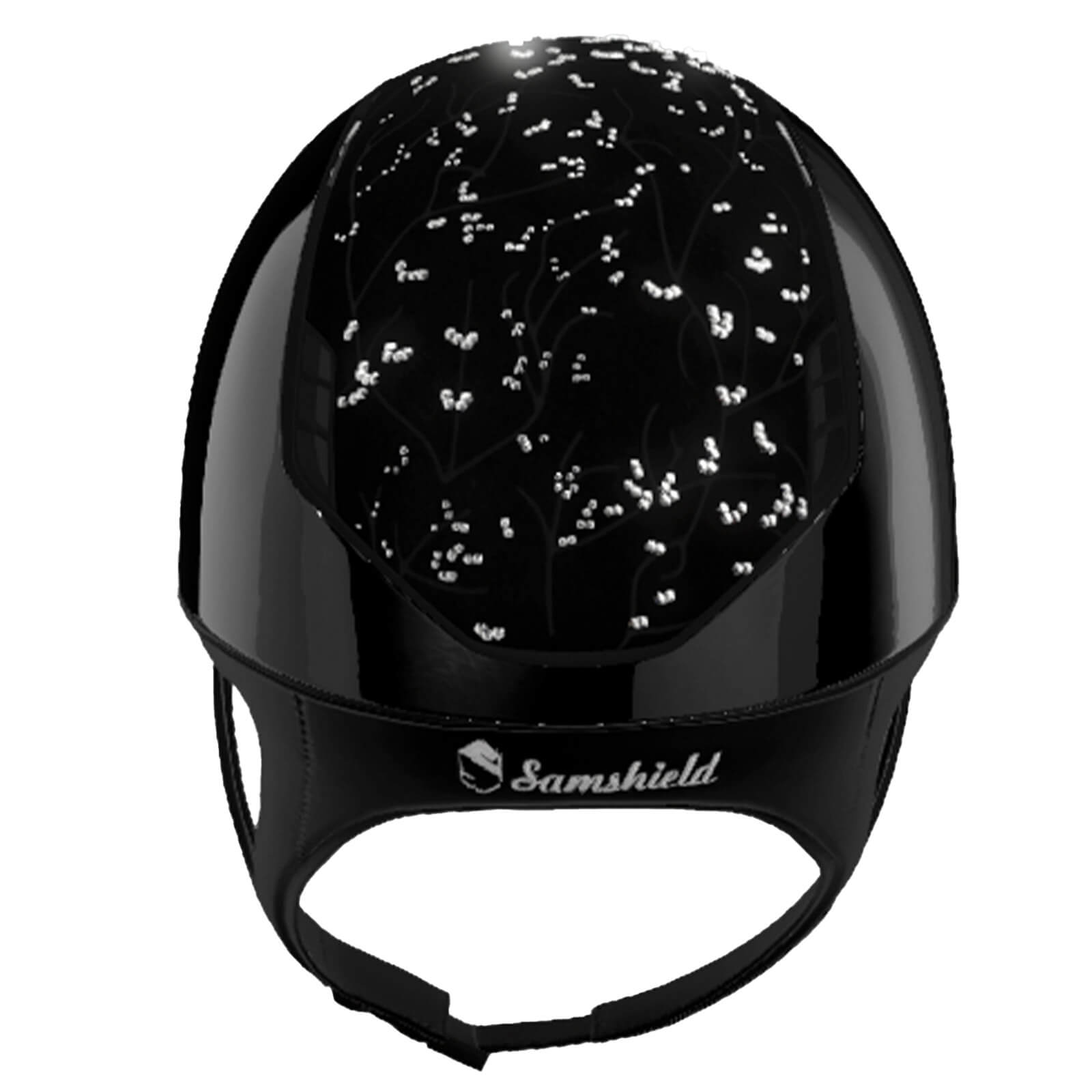 Reithelm 2.0 Black Shadowglossy Top Crystal Leaf Trim Matt Black Blason Matt Black