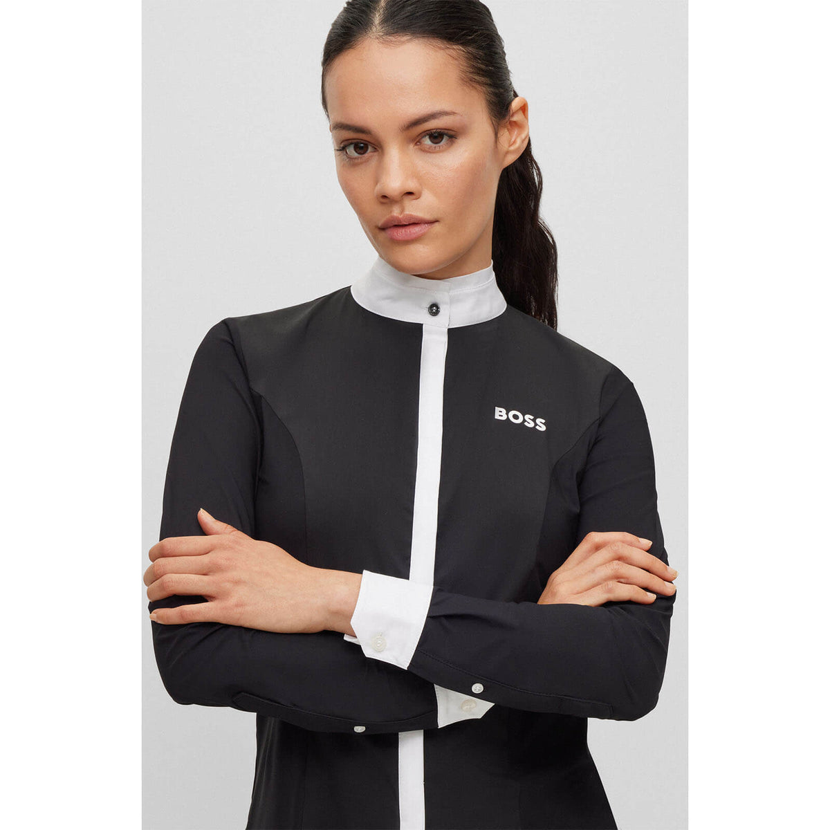 Turniershirt Damen Langarm Emma Classic Turnierbluse