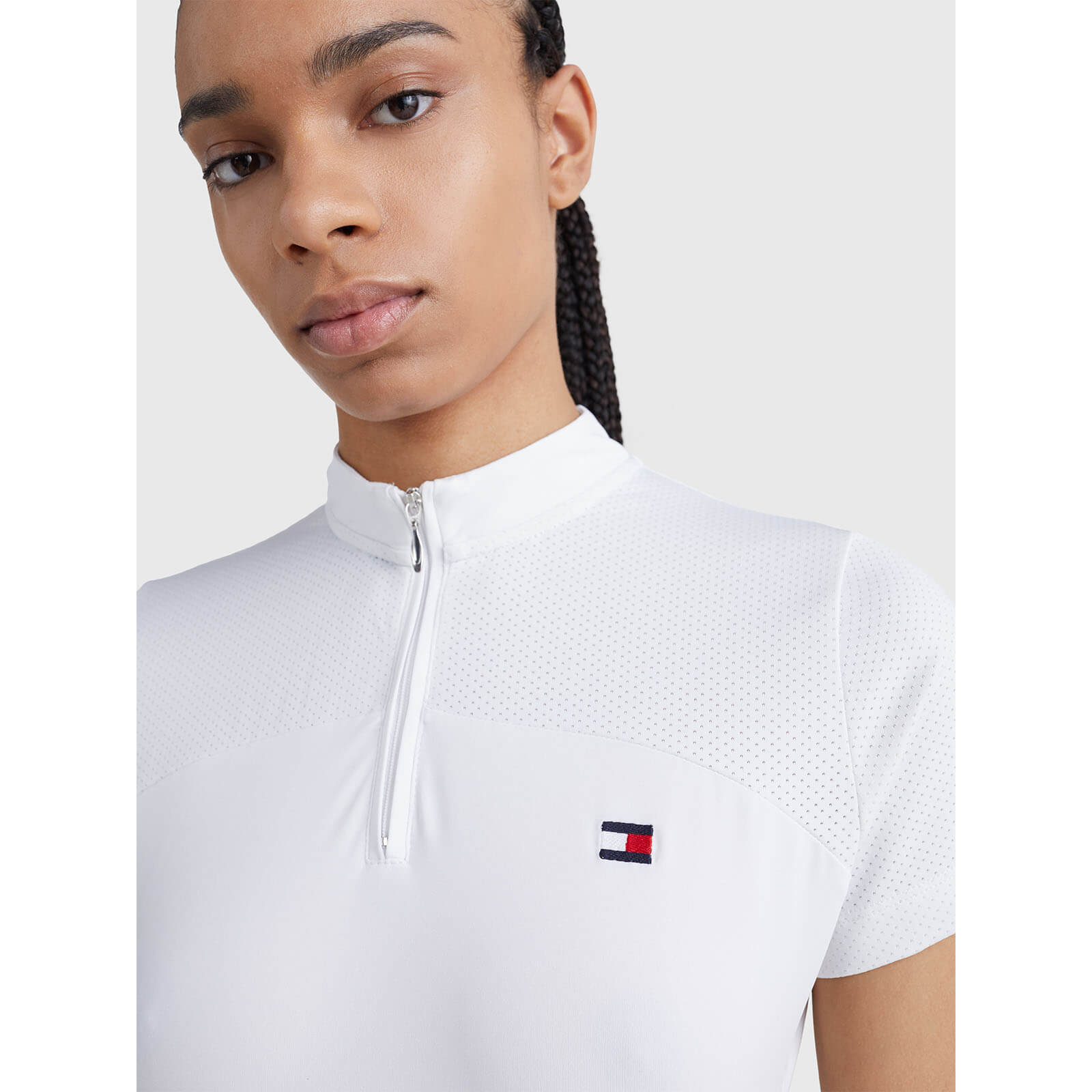 Turniershirt Damen Fresh Air' Performance FS 2023 Kurzarm mit Reißverschluss