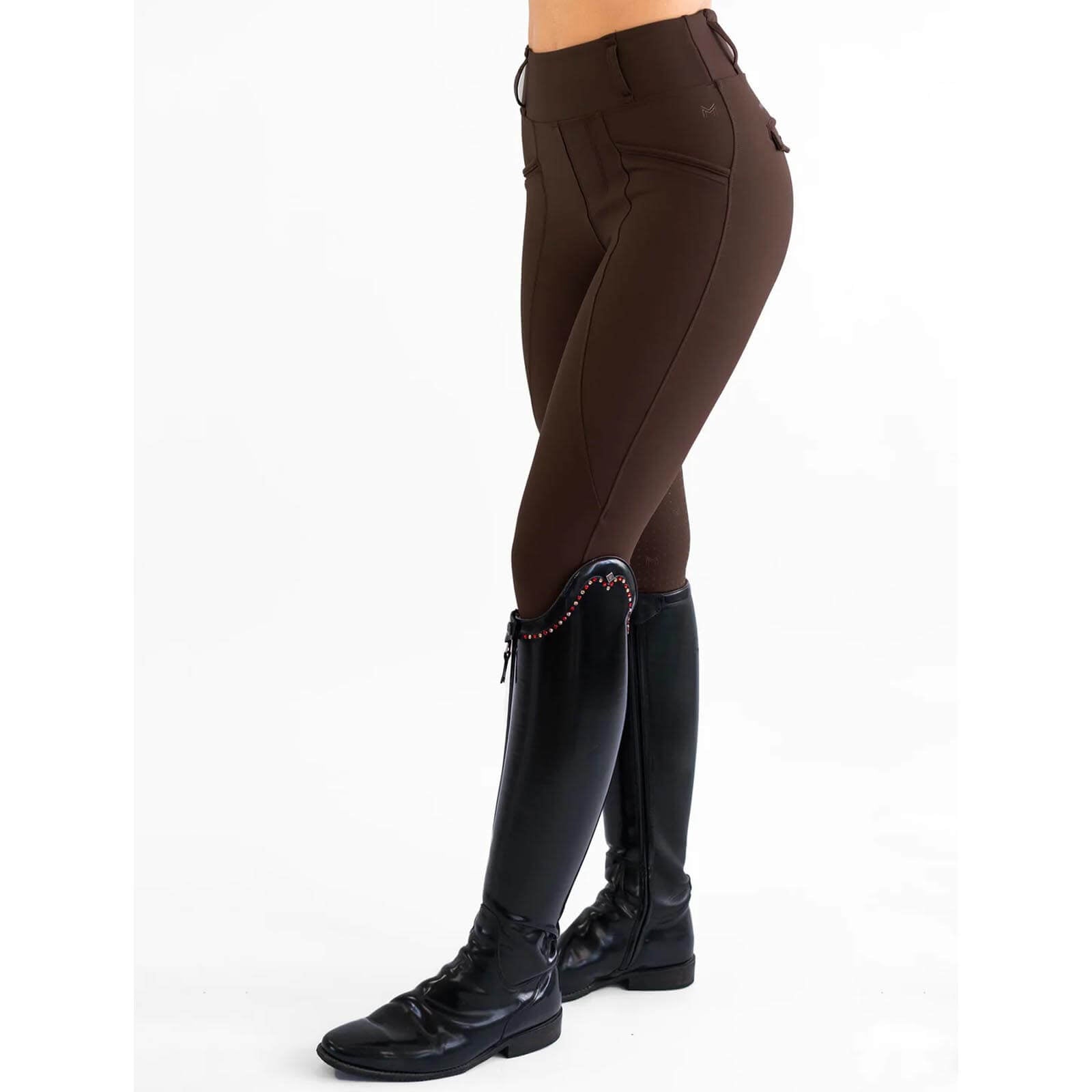 Reitleggings Damen Knee-Grip Pro Riding Leggings
