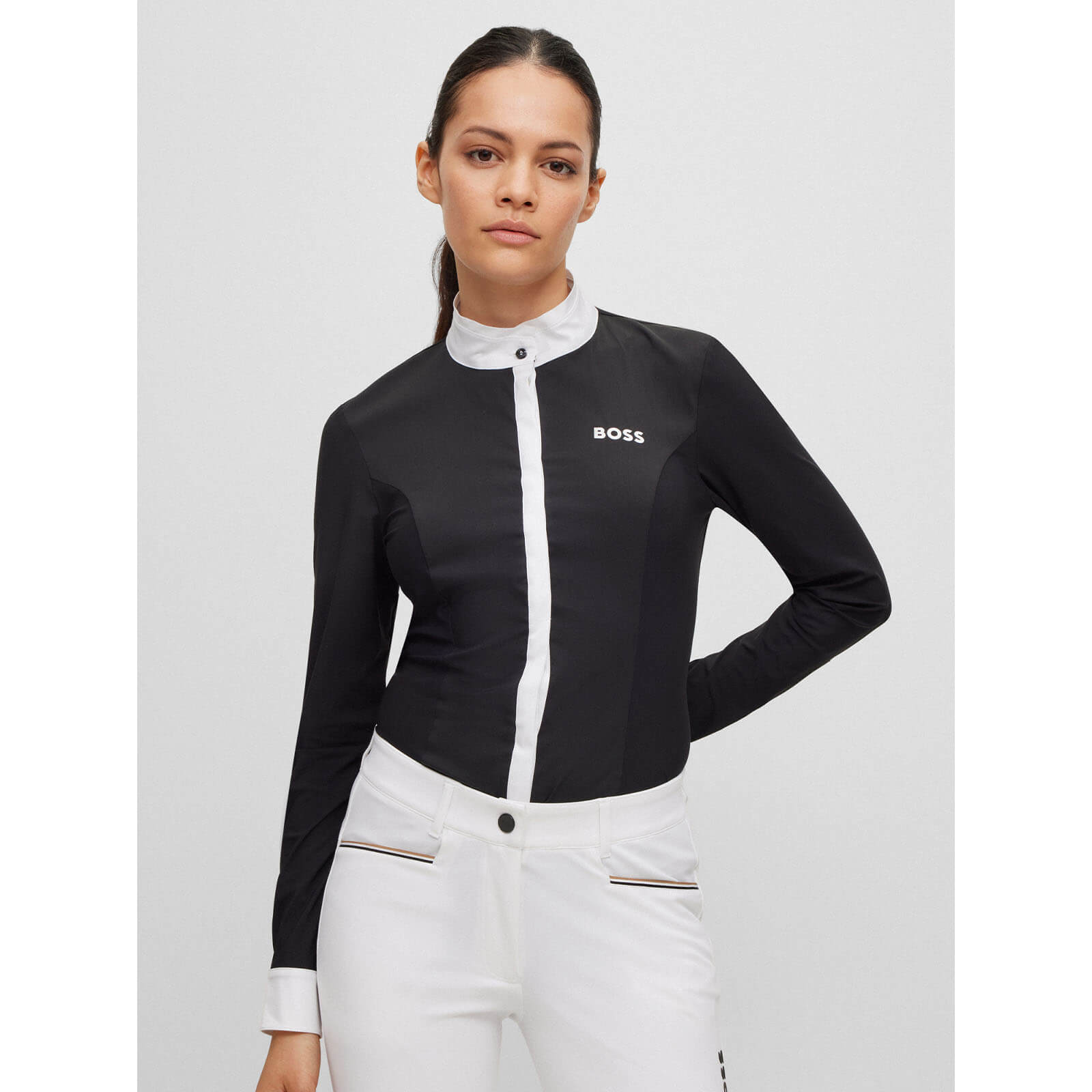 Turniershirt Damen Langarm Emma Classic Turnierbluse