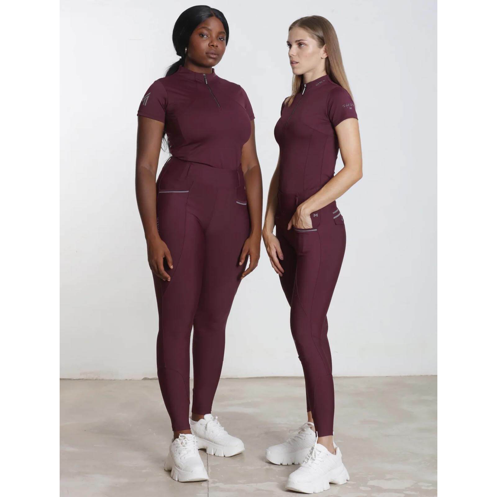 Reitleggings Damen Knee-Grip Pro Riding Leggings