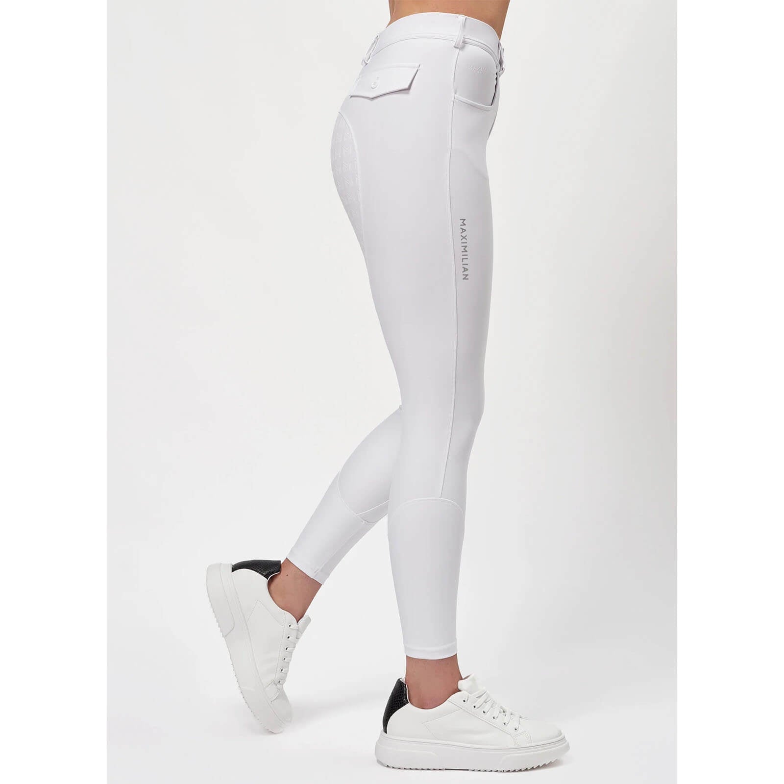 Reithose Damen Reflection Full Grip Breeches Vollbesatz Damenreithose