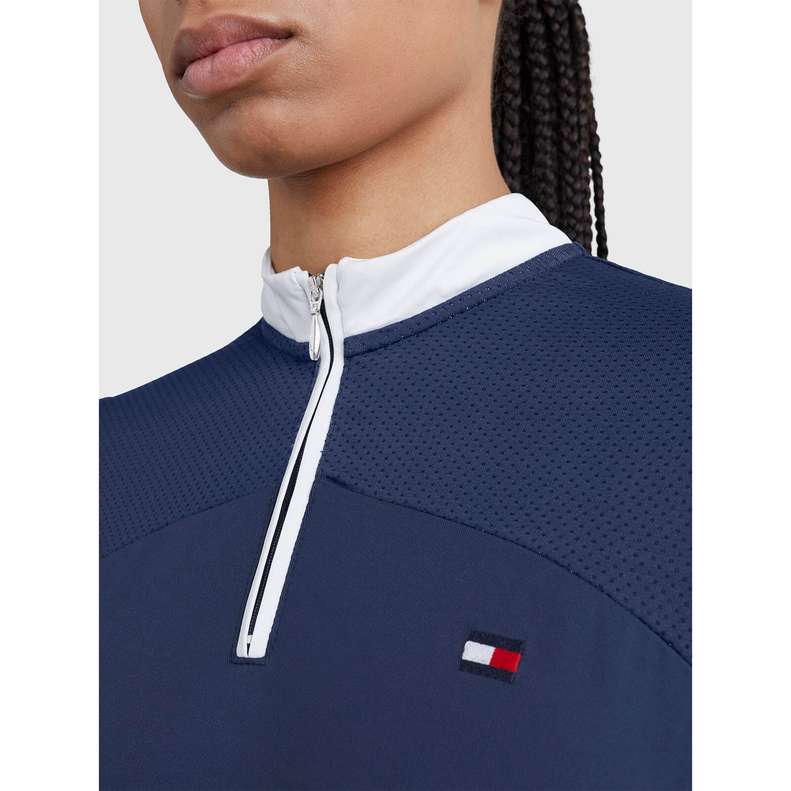 Turniershirt Damen Fresh Air' Performance FS 2023 Kurzarm mit Reißverschluss