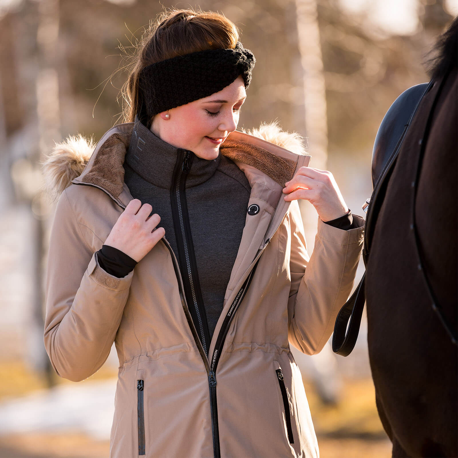Jacke Damen Simfony Kurzmantel Winter