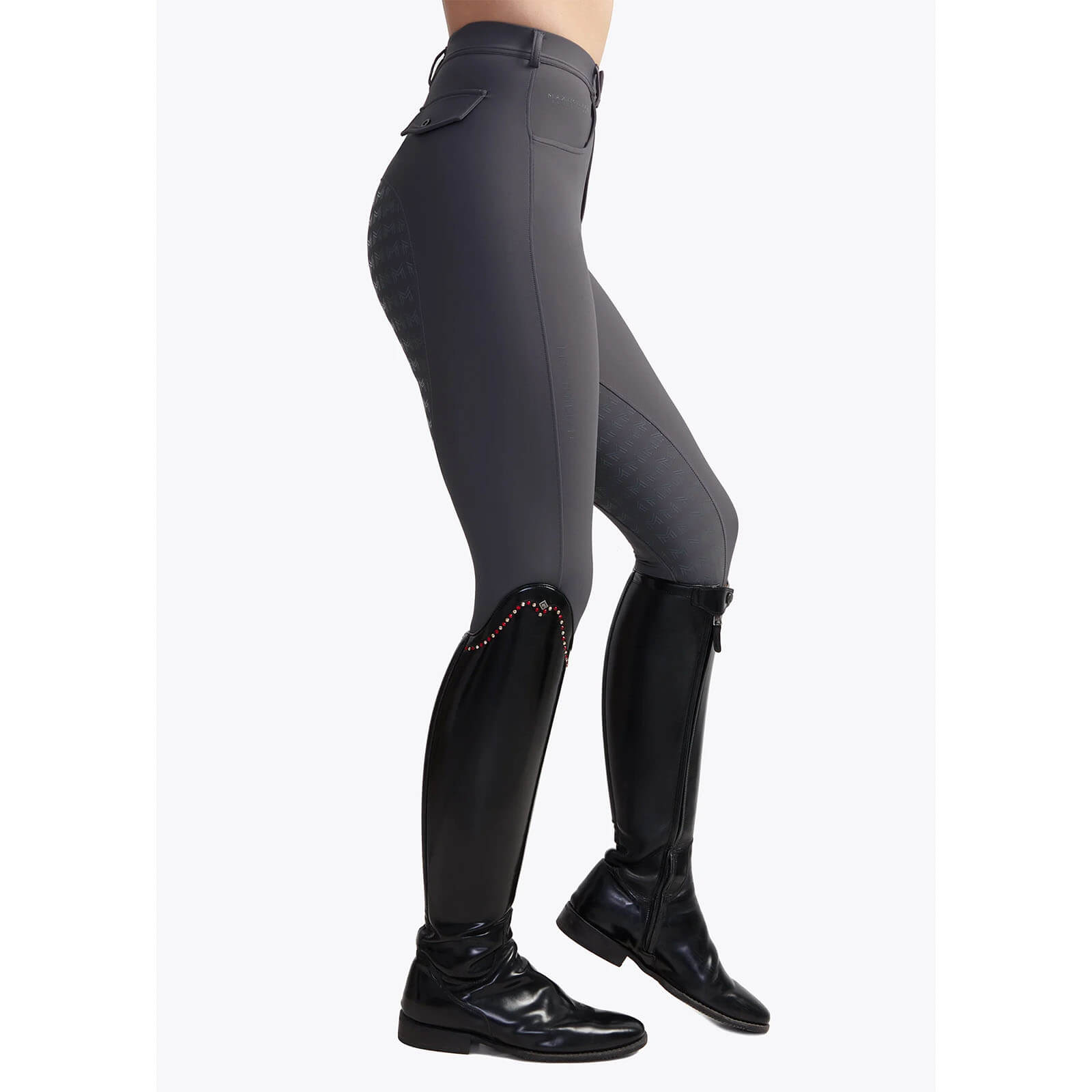 Reithose Damen Reflection Full Grip Breeches Vollbesatz Damenreithose