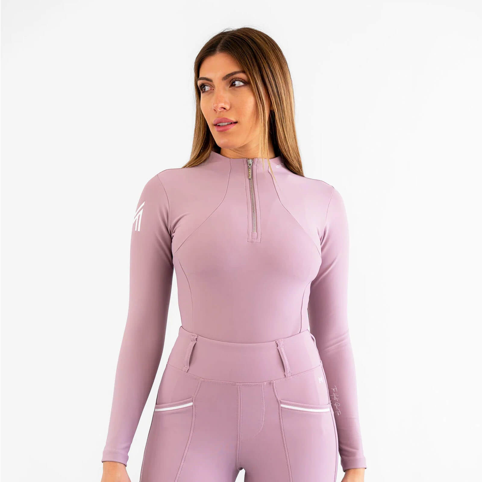 Reitleggings Damen Full-Grip Pro Riding Leggings