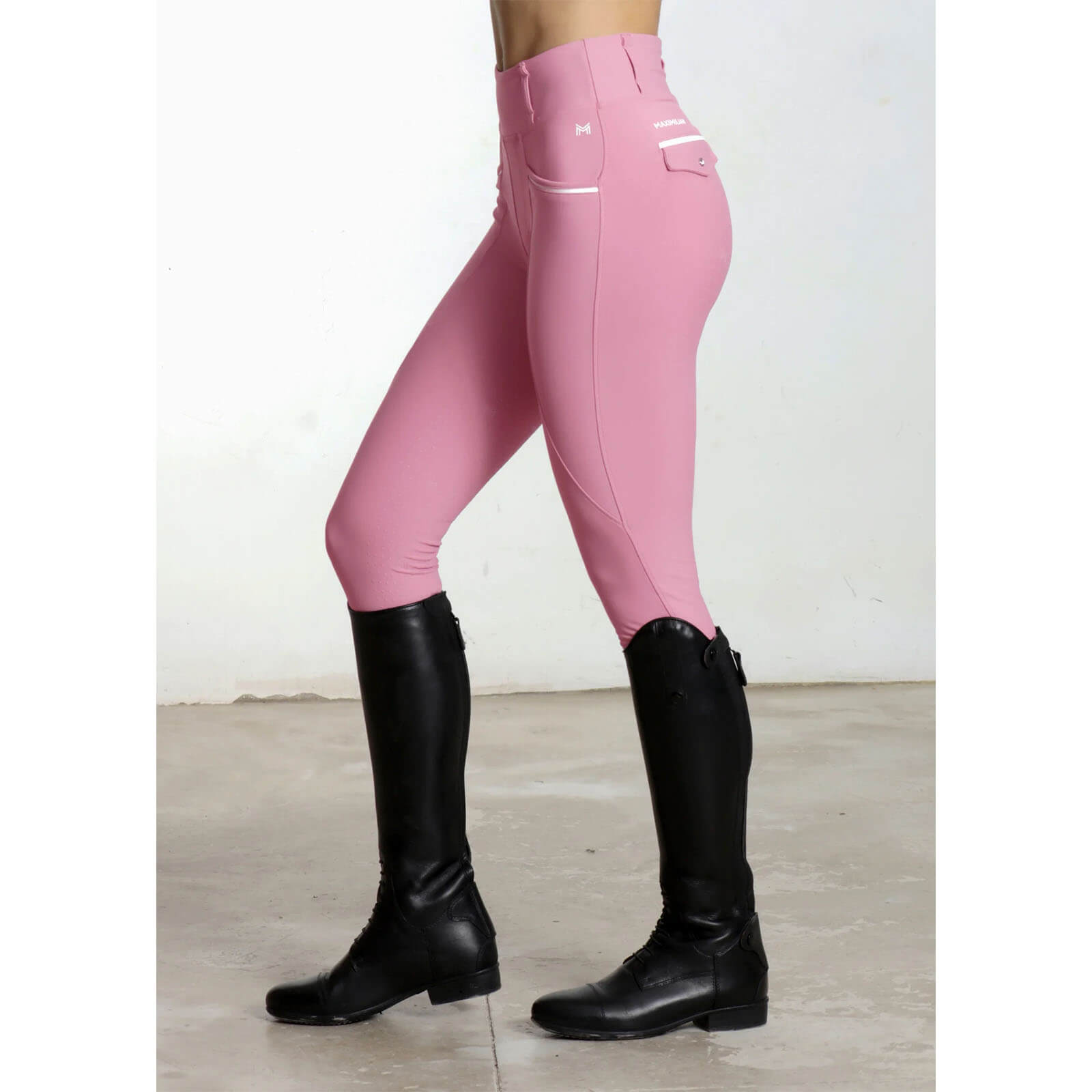 Reitleggings Damen Full-Grip Pro Riding Leggings