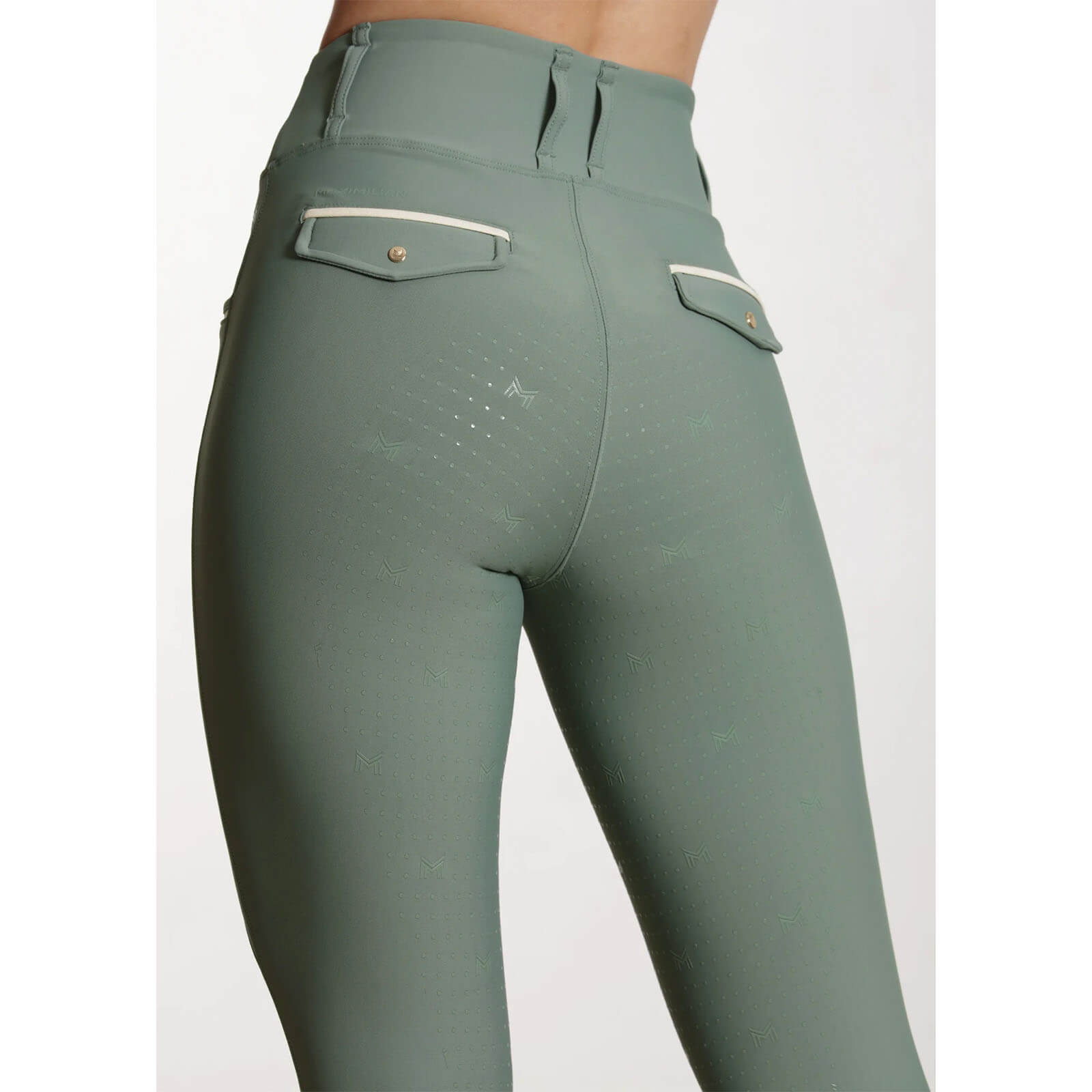Reitleggings Damen Full-Grip Pro Riding Leggings