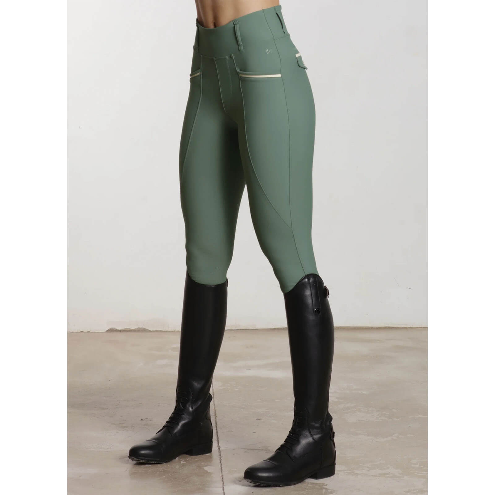 Reitleggings Damen Full-Grip Pro Riding Leggings