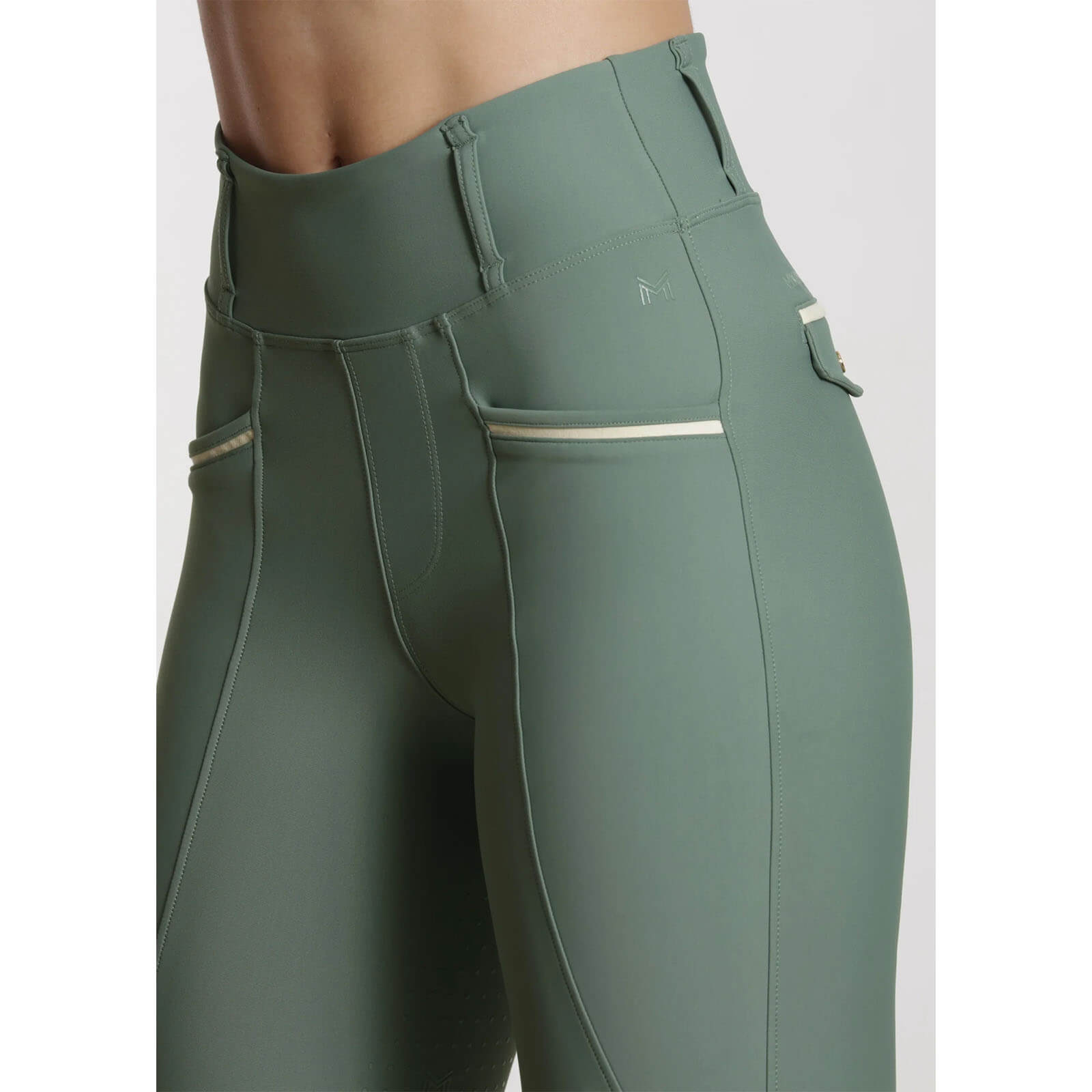 Reitleggings Damen Full-Grip Pro Riding Leggings