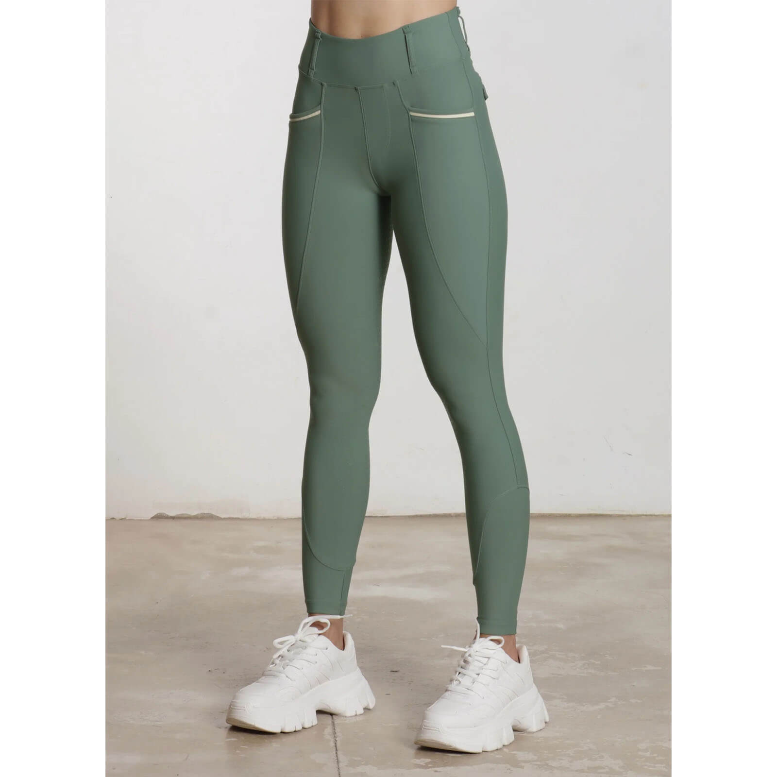 Reitleggings Damen Full-Grip Pro Riding Leggings