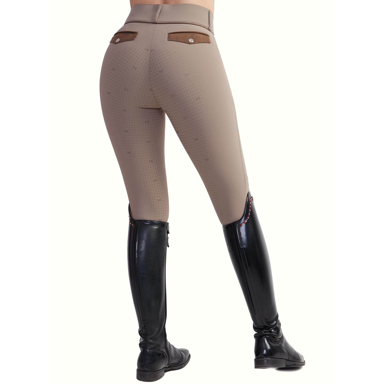 Reithose Damen Full Grip New Era Breeches Vollbesatz Damenreithose