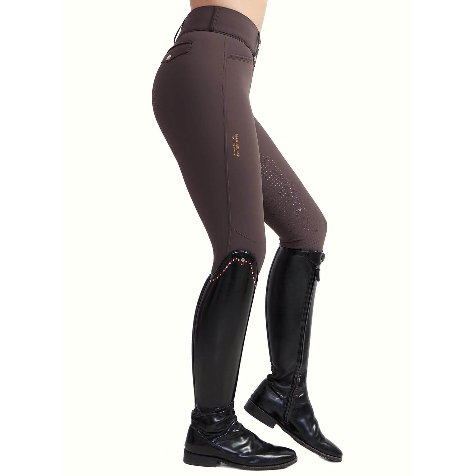 Reithose Damen Full Grip New Era Breeches Vollbesatz Damenreithose