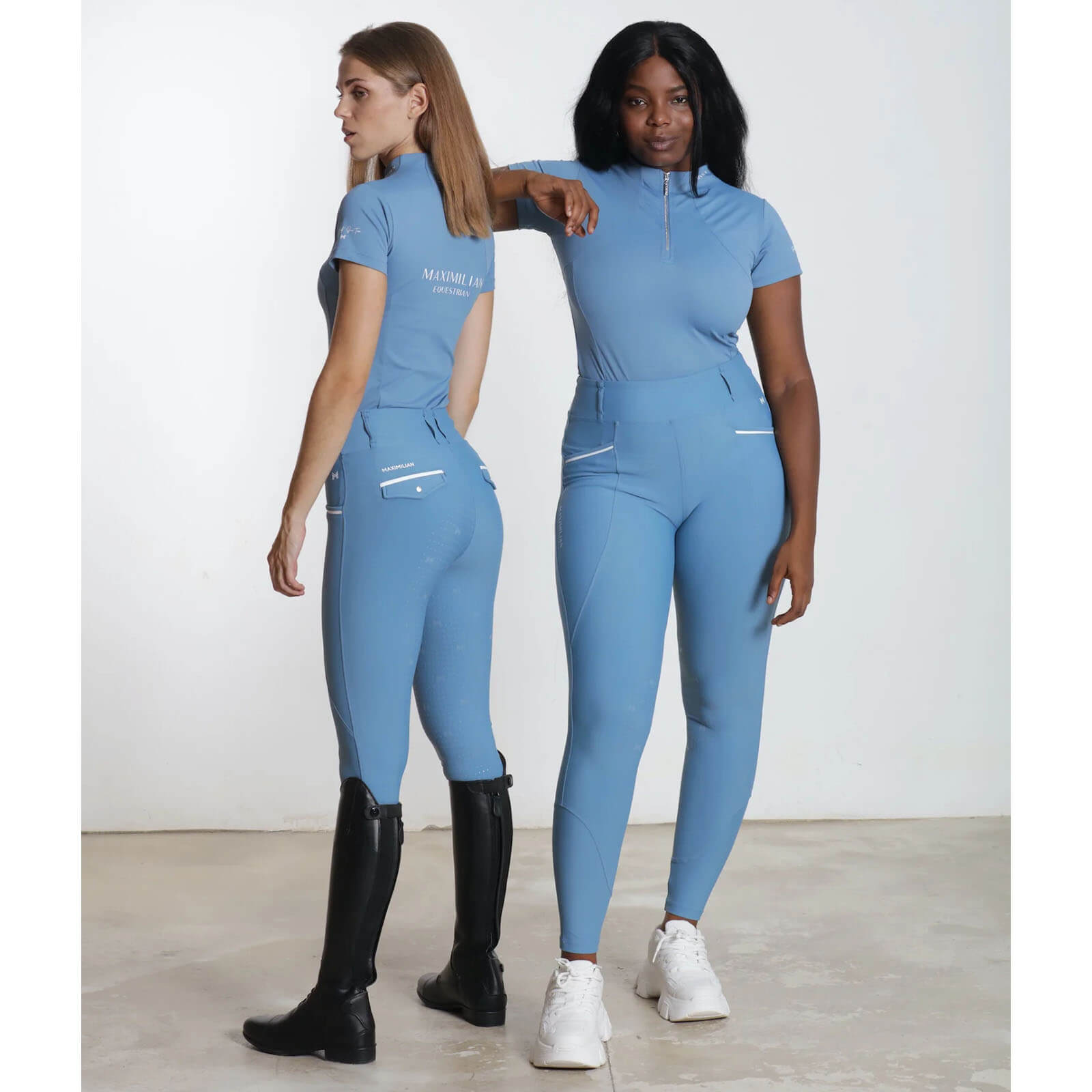Reitleggings Damen Full-Grip Pro Riding Leggings