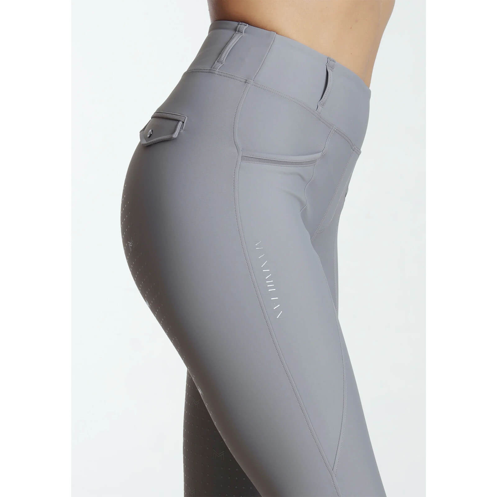 Reitleggings Damen Full-Grip Pro Riding Leggings