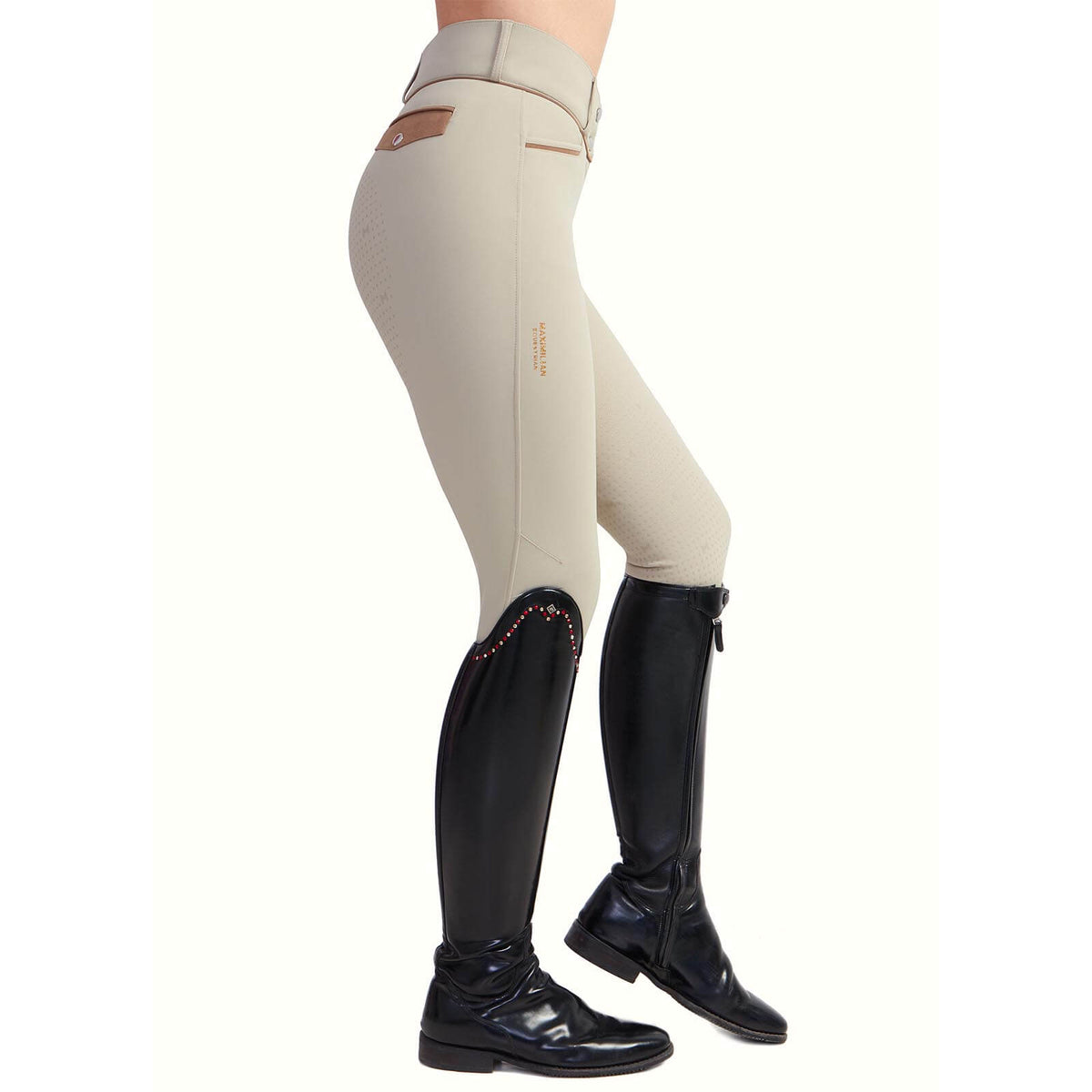 Reithose Damen Full Grip New Era Breeches Vollbesatz Damenreithose