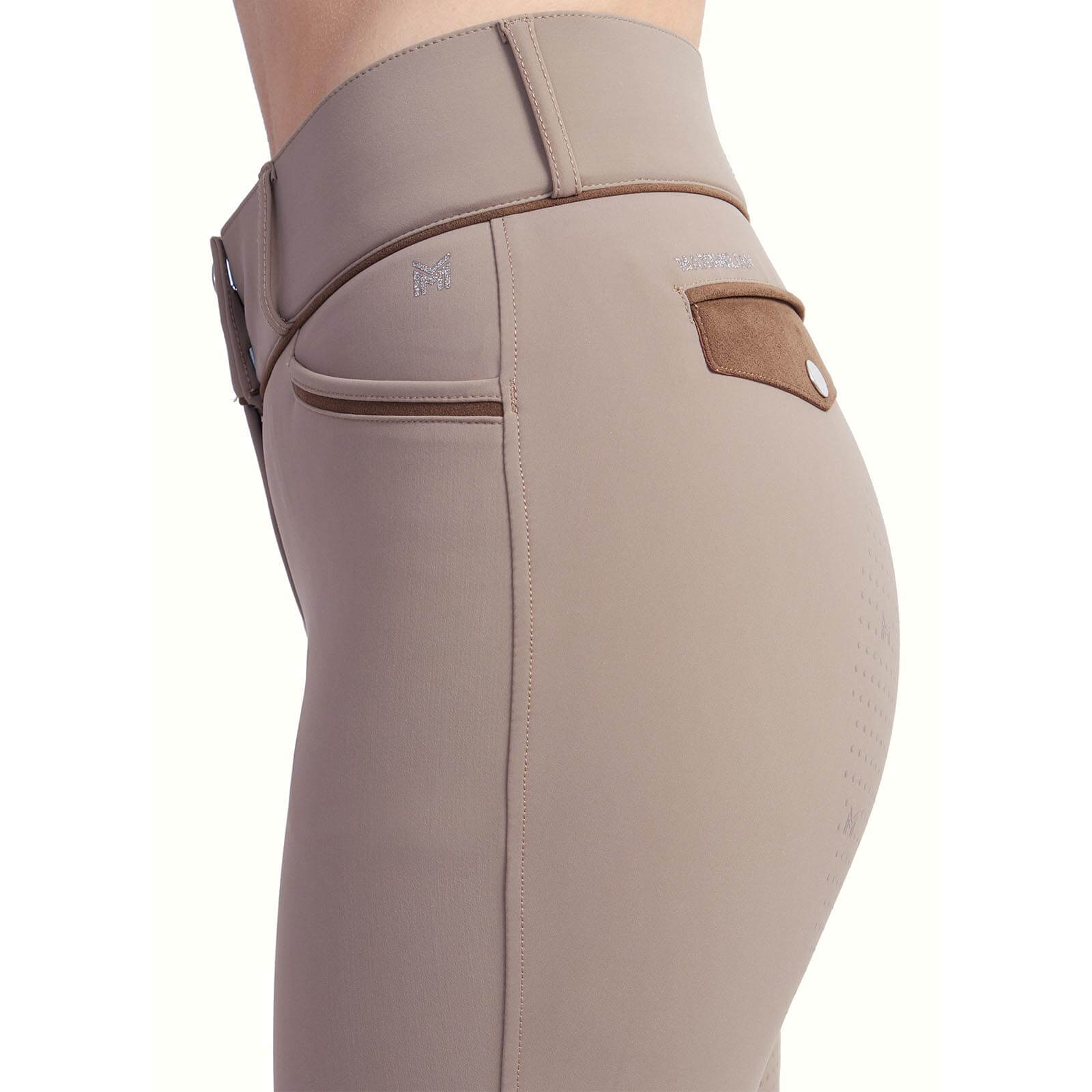 Reithose Damen Full Grip New Era Breeches Vollbesatz Damenreithose