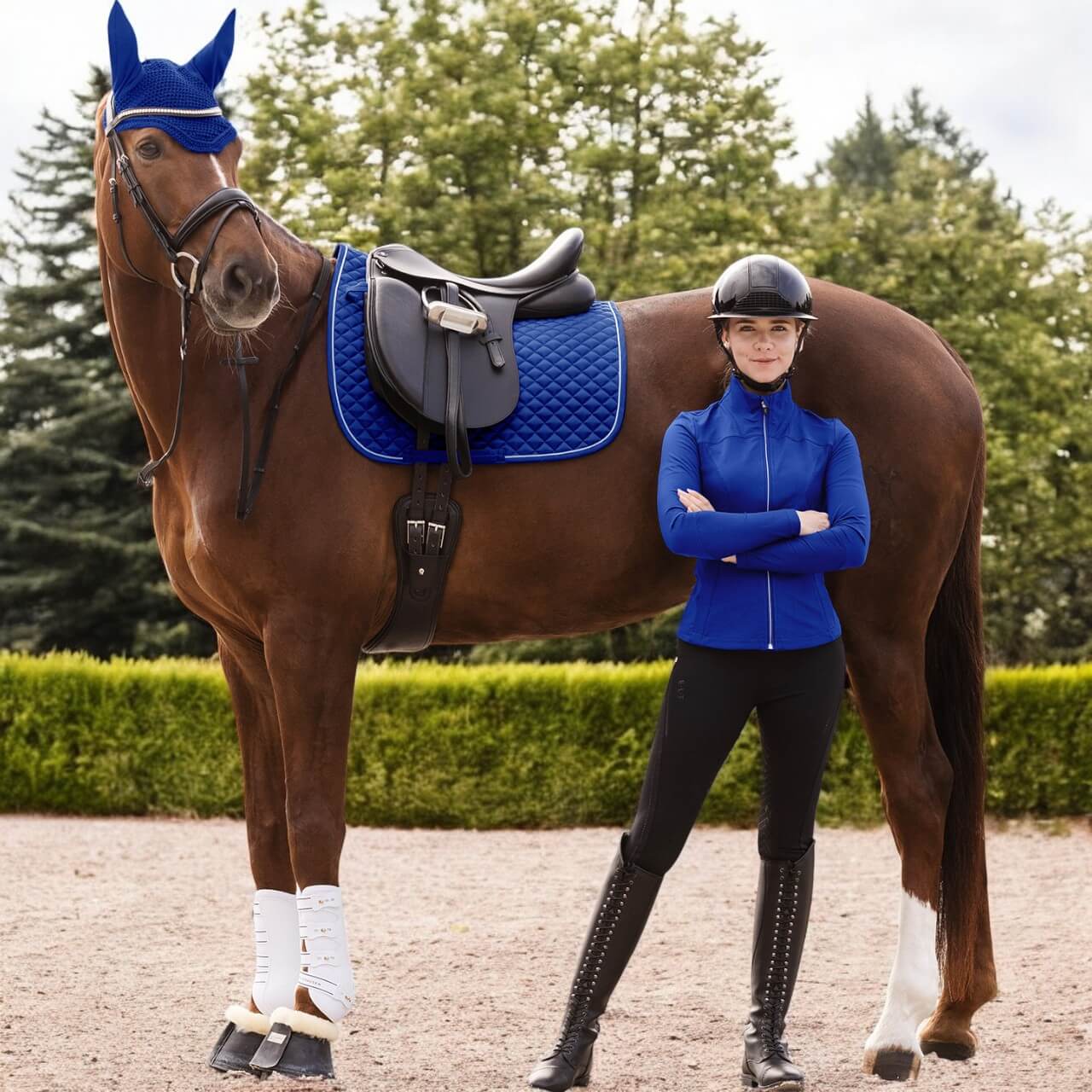 Schabracke Felix Glam Saddle Pad