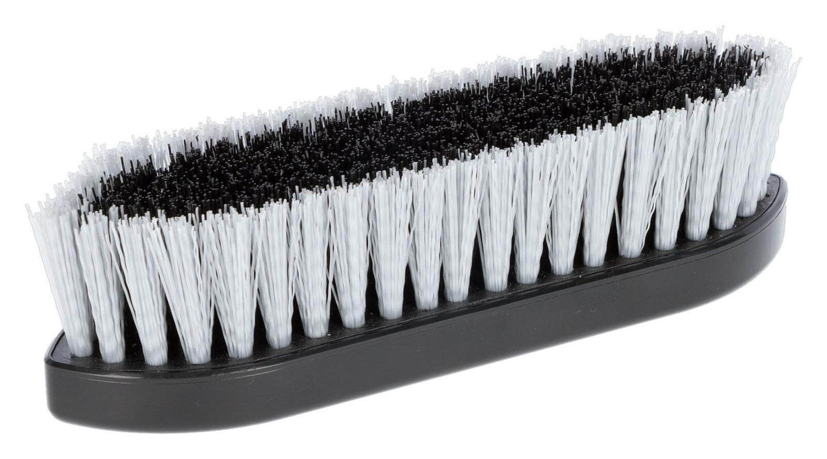 Covalliero Mähnenbürste Putzbürste, Schwarz, Produkt allein auf weißem Hintergrund.