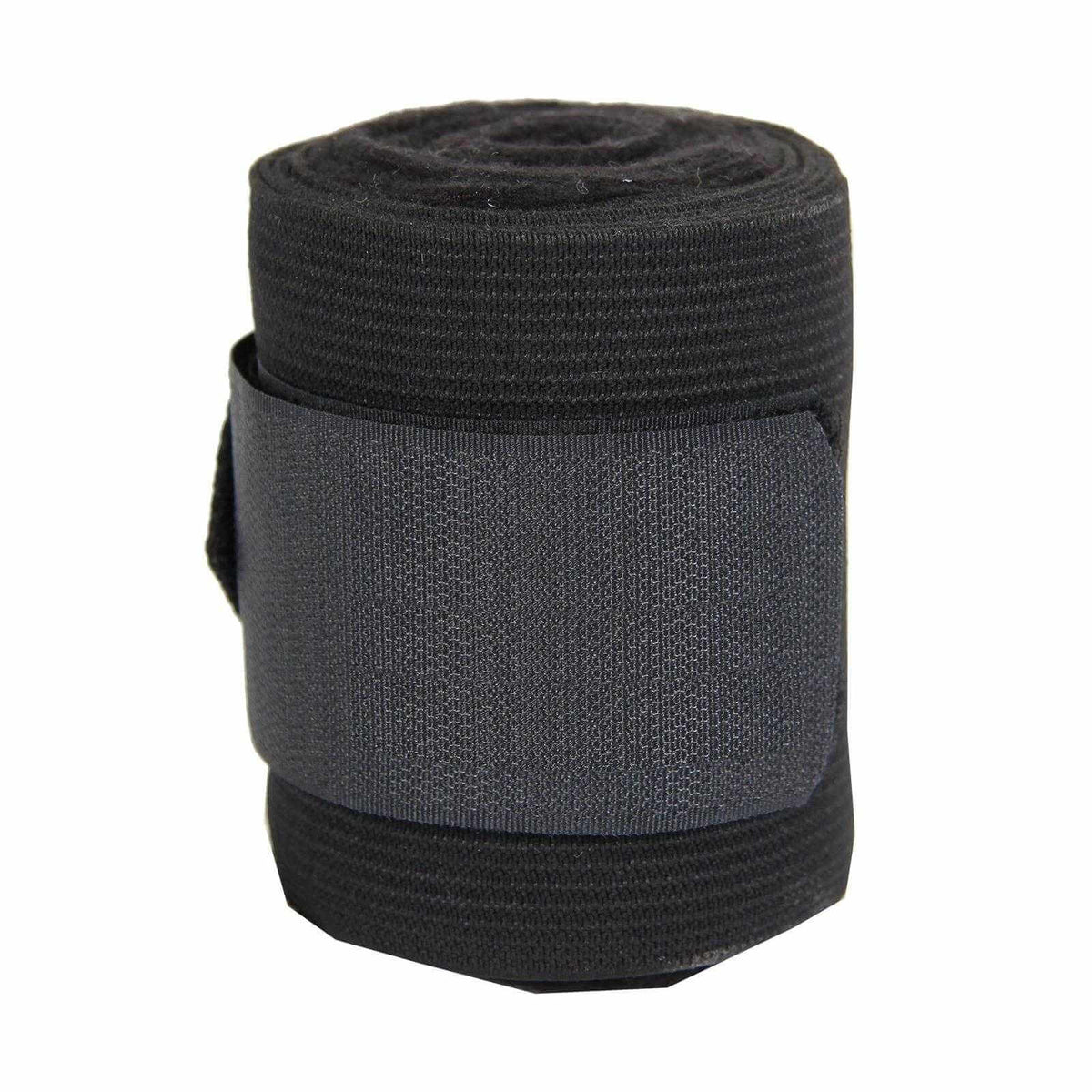 Elastik/Fleece Bandage Set = 4 Stk., schwarz