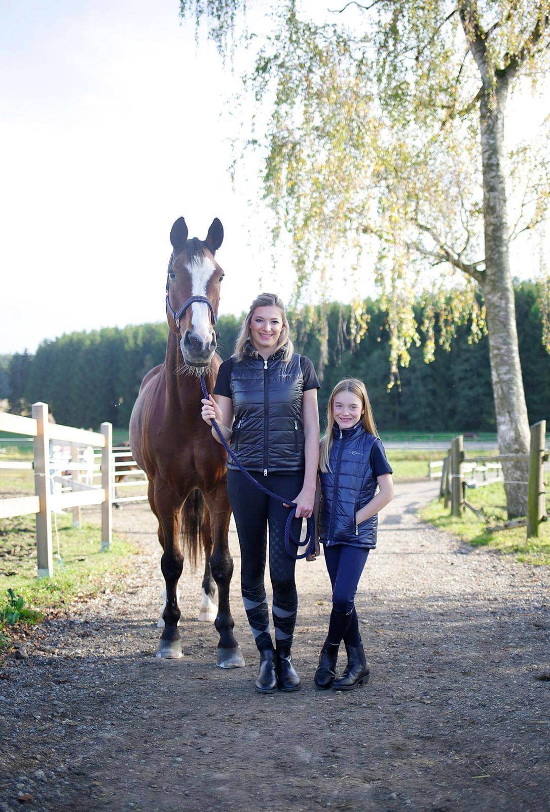 Reitleggins Damen Full-Grip Equona Damenreitleggins Vollbesatz