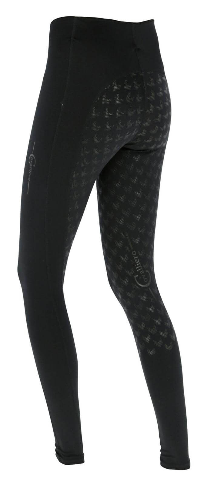 Reitleggins Damen Full-Grip Equona Damenreitleggins Vollbesatz