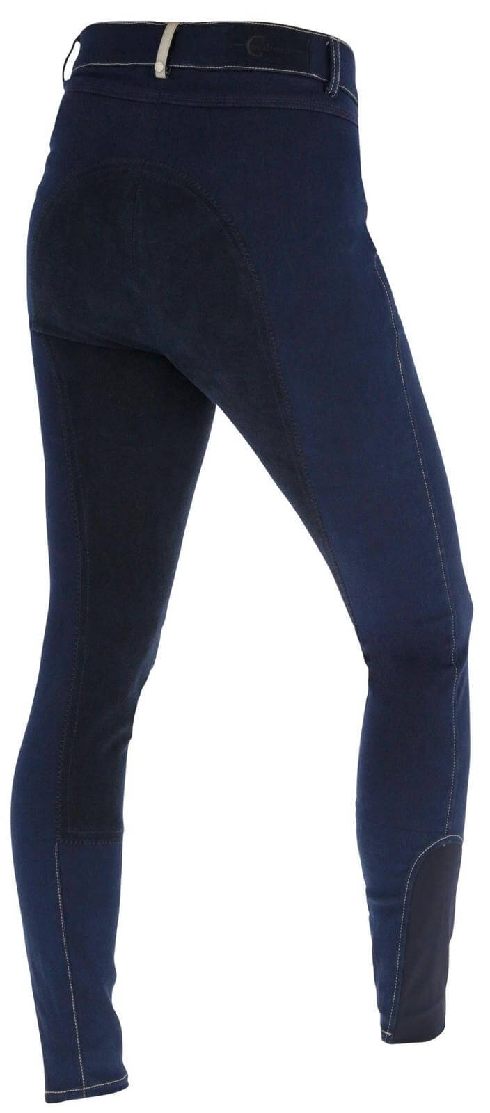 Reithose Damen BasicPlus LS Damenreithose Vollbesatz Kunstleder