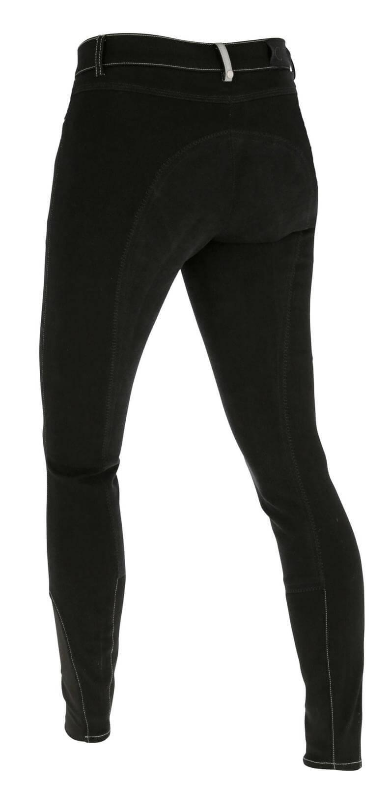 Reithose Damen BasicPlus LS Damenreithose Vollbesatz Kunstleder