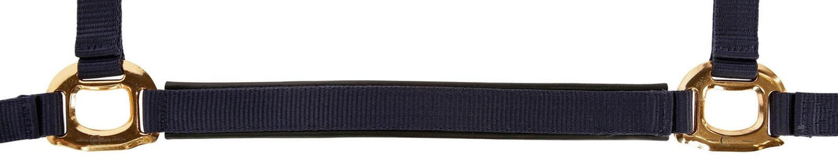 Covalliero Halfter TopLine Nylonhalfter, Navy, Detailaufnahme des Halfter.
