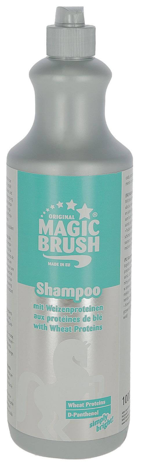 MagicBrush Päerdsshampoing mat Weessproteinnen