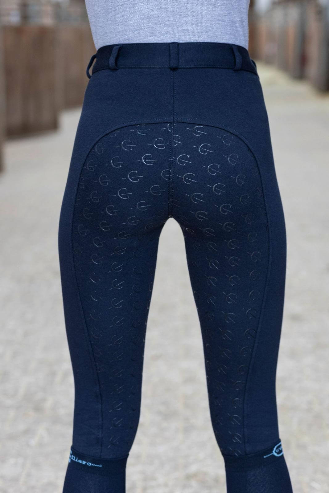Reithose Damen Full-Grip Organomic Damenreithose Vollbesatz