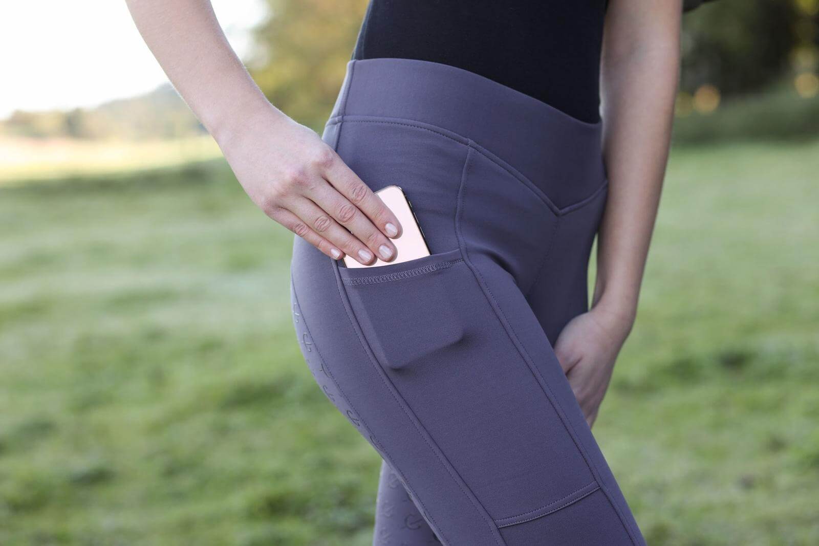 Reitleggings Damen Full-Grip ClassicStar Damenreitleggings Vollbesatz