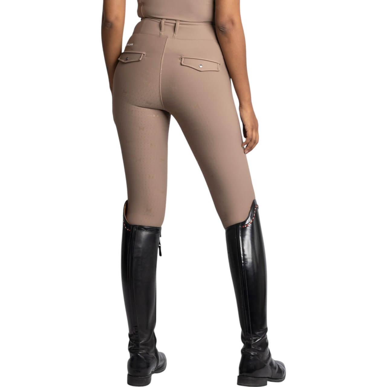 Reitleggings Damen Full-Grip Pro Riding Leggings