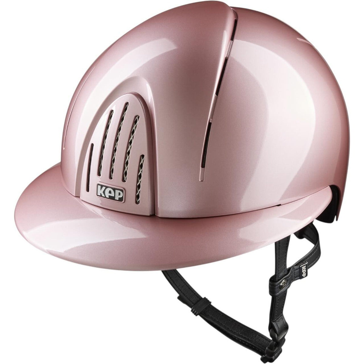 Reithelm Smart Nova Metallpolitur Polo Visier Pink