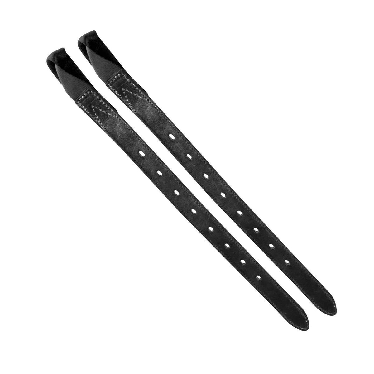 Gurtstrippen Leder, schwarz, 26'/65 cm