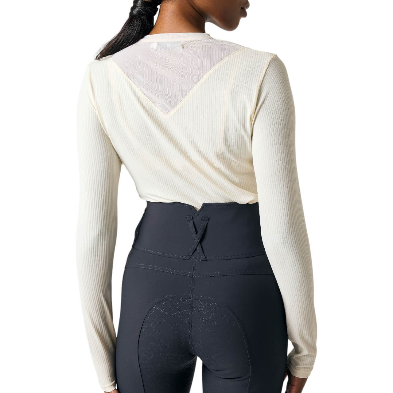 Longsleeve Striped Mesh Top Leander LS FS 2025 Langarmshirt