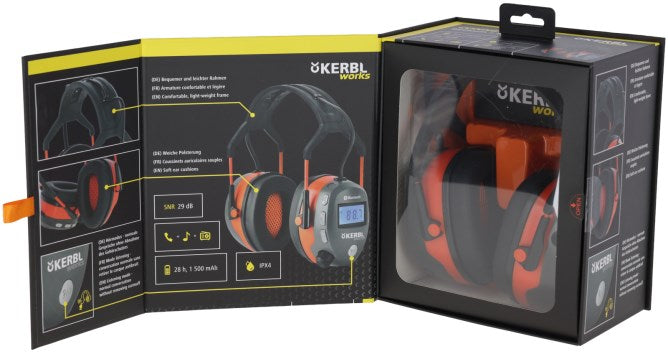 Multimedia Gehörschützer mit Bluetooth und Radio Funktion