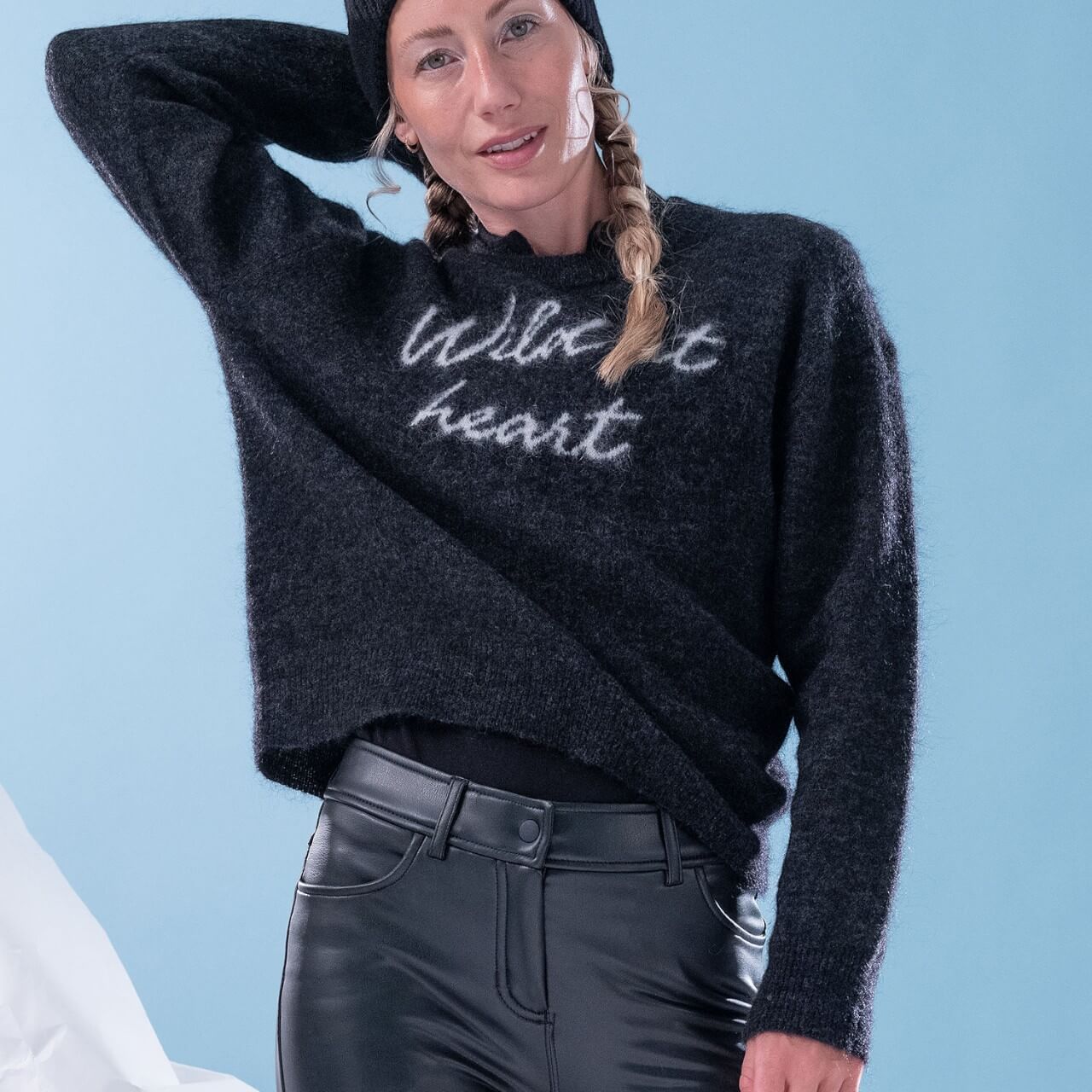 Pullover Damen Quote Mohair Mix Sweater Holiday 2024 Strickpullover