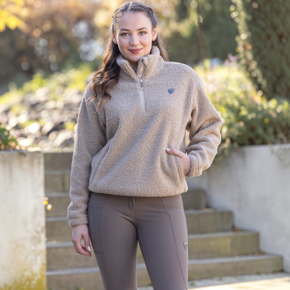 Covalliero Teddy Sweater H/W 2026 Damen