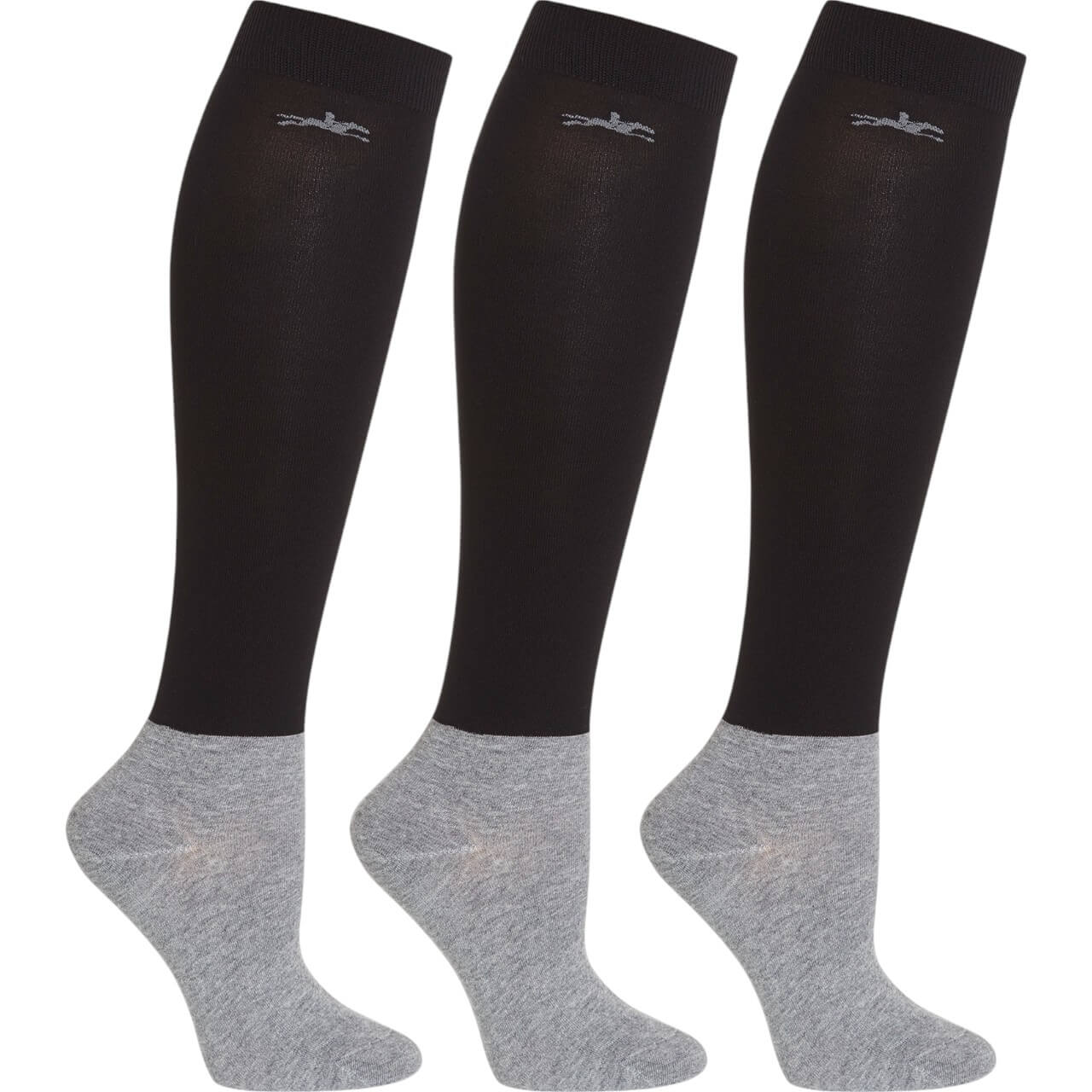 Turnierstrümpfe Show Socks 3er-Pack Reitsocken