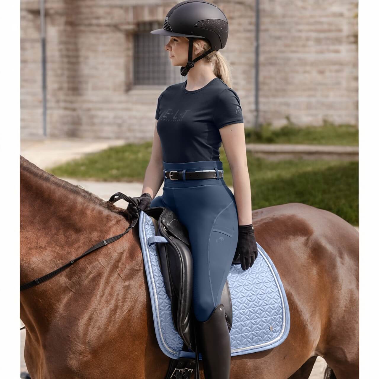 Reitleggings Damen Full-Grip Hanna FS 2025 Reithose